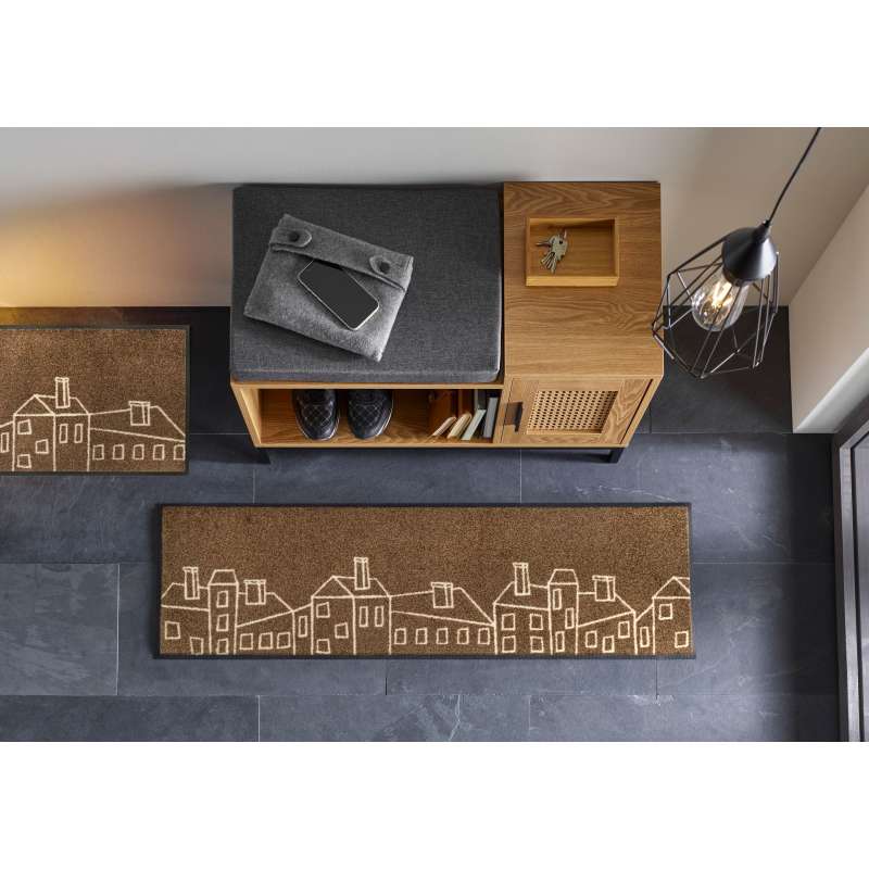 Paillasson Linetown beige 35 x 75 cm, 50 x 75 cm et 35 x 120 cm - boutique en ligne BP Techem