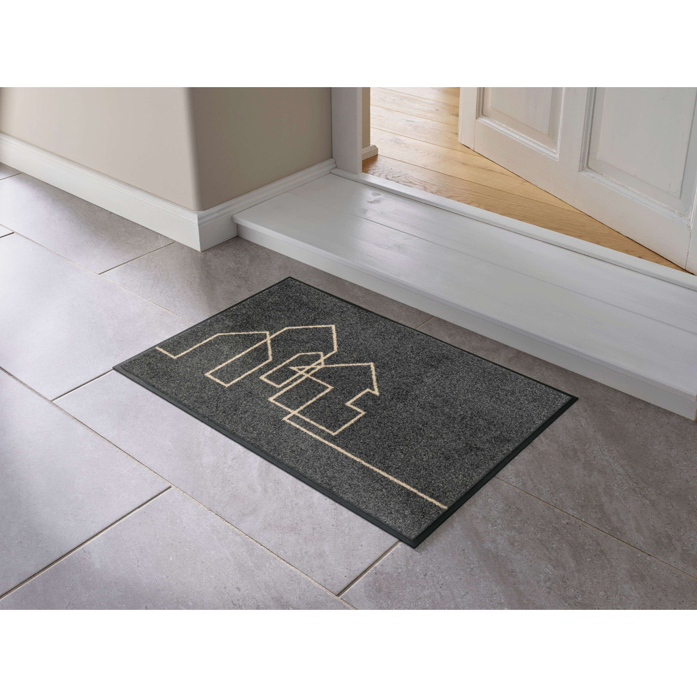 Paillasson moderne Lineroad 35 x 75 cm, 50 x 75 cm et 35 x 120 cm - boutique en ligne BP Techem