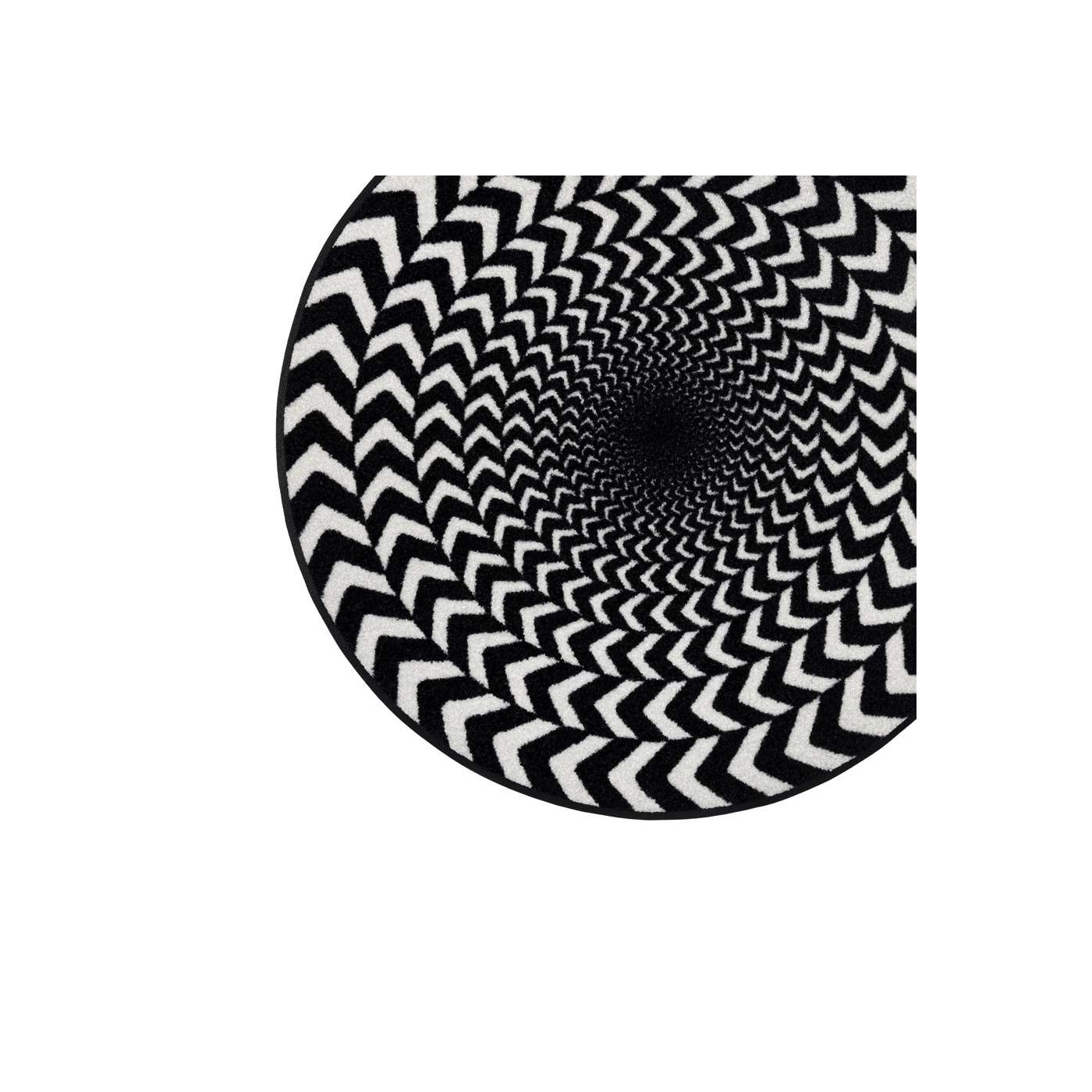 Paillasson rond Hypnotic Circles 85 x 55 cm, 115 x 115 cm - boutique en ligne BP Techem