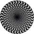 Paillasson rond Hypnotic Circles 85 x 55 cm, 115 x 115 cm - boutique en ligne BP Techem