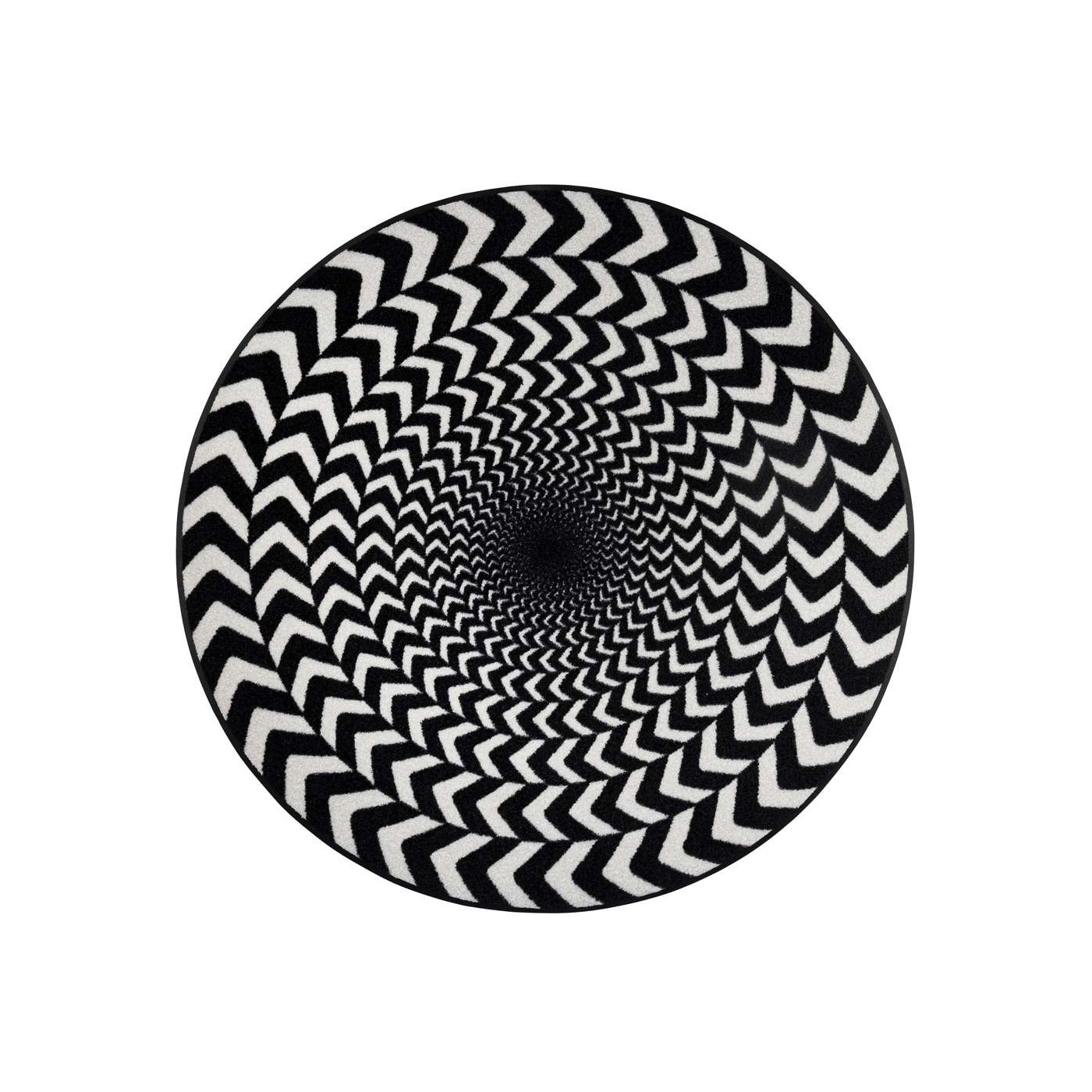 Paillasson rond Hypnotic Circles 85 x 55 cm, 115 x 115 cm - boutique en ligne BP Techem