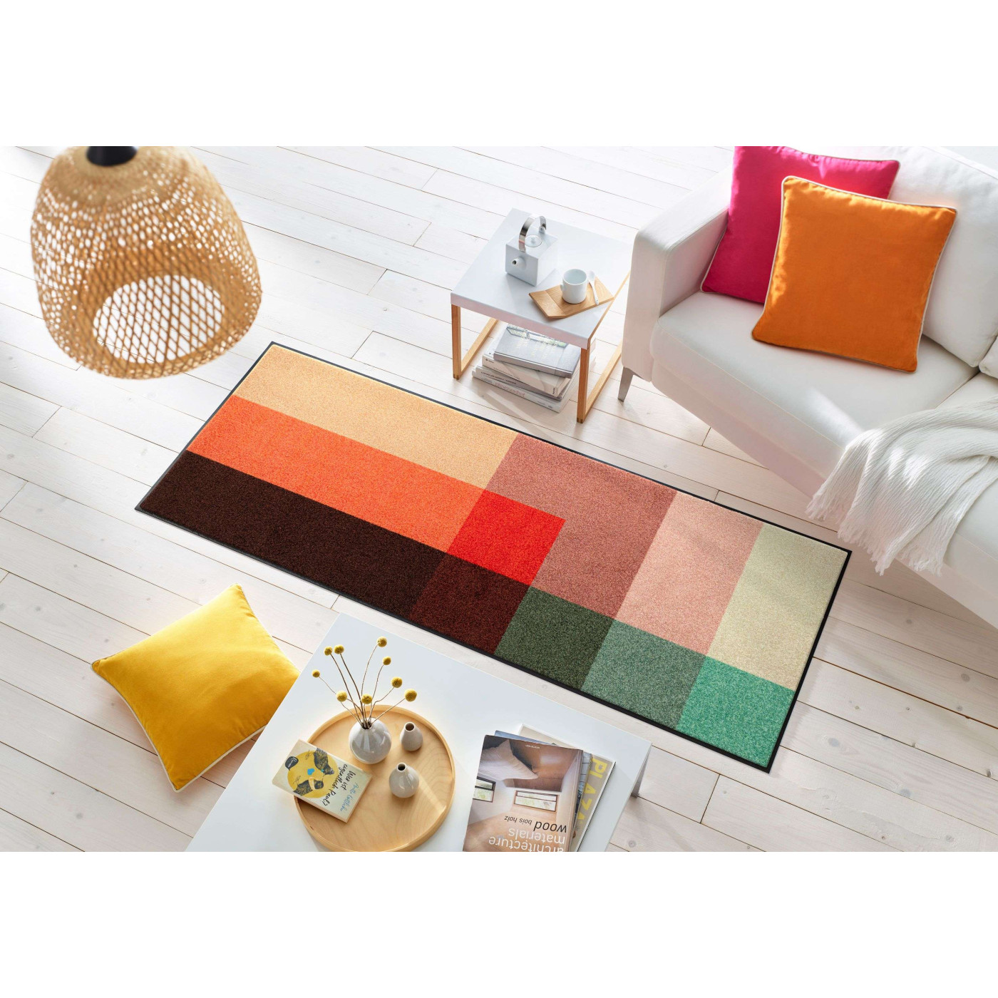 Paillasson coloré Modules 50 x 75 cm, 75 x 120 cm, 75 x 190 cm - boutique en ligne BP Techem