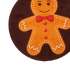Paillasson de Noël « Gingerbread » 90 x 90 cm - boutique en ligne BP Techem