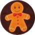 Paillasson de Noël « Gingerbread » 90 x 90 cm - boutique en ligne BP Techem