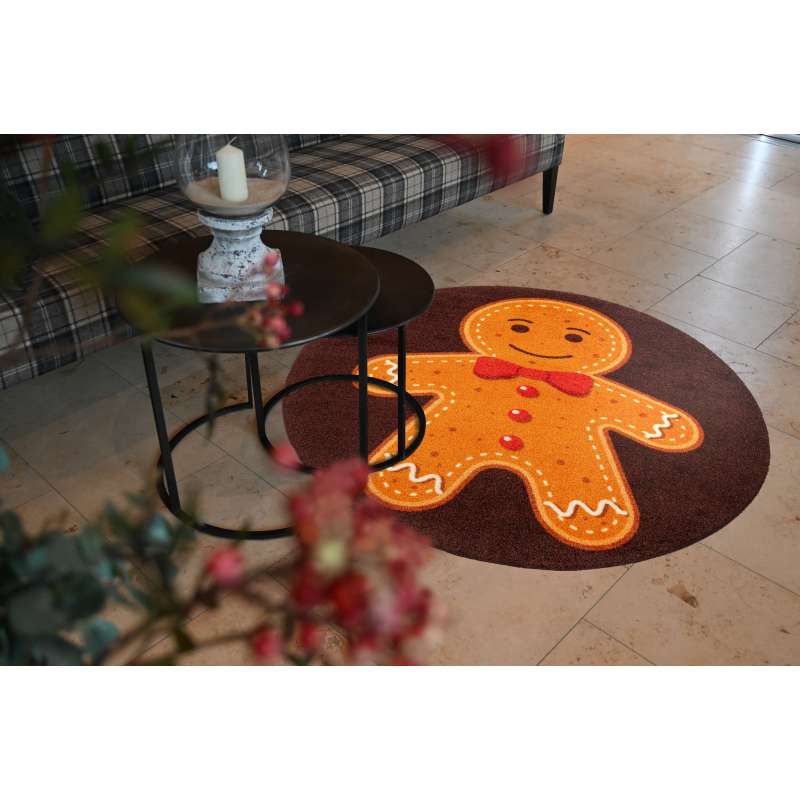 Paillasson de Noël « Gingerbread » 90 x 90 cm - boutique en ligne BP Techem