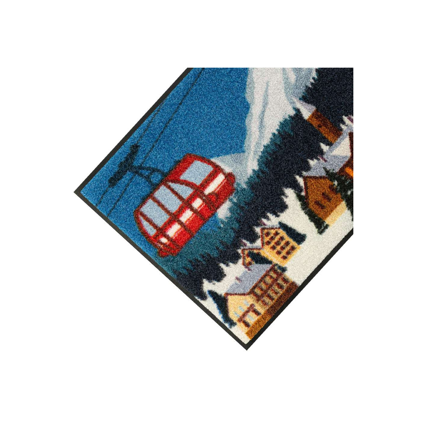 Paillasson d'hiver coloré « Alpine Landscape » 50 x 75 cm - boutique en ligne BP Techem
