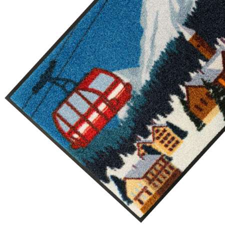 Paillasson d'hiver coloré « Alpine Landscape » 50 x 75 cm - boutique en ligne BP Techem