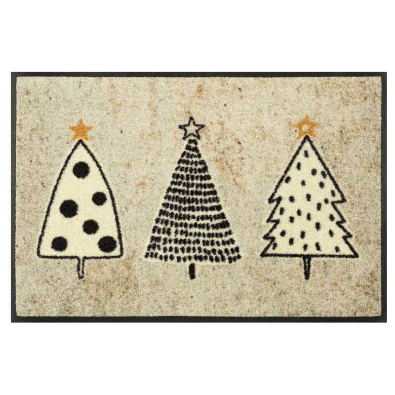 Paillasson de Noël « Christmas Night » 40 x 60 cm - boutique en ligne BP Techem