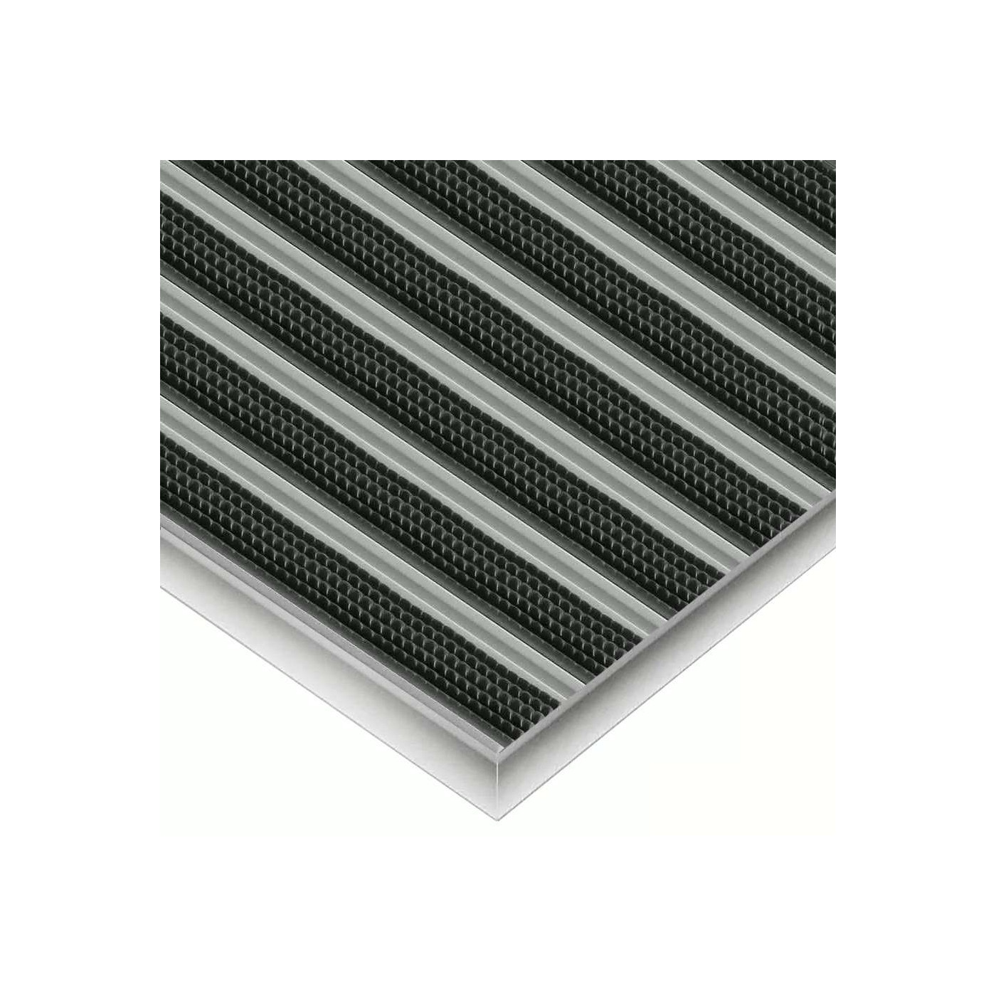 Tapis d’entrée en aluminium « Clean rubber » sur mesure - boutique en ligne BP Techem
