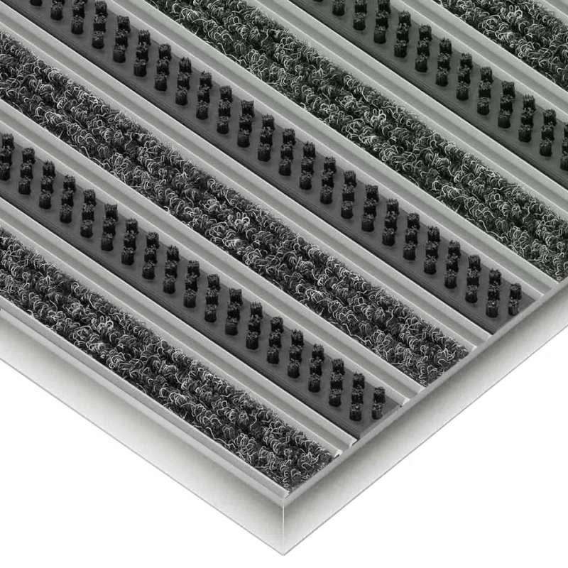 Tapis d’entrée en aluminium Clean Ryps - Scrub sur mesure - boutique en ligne BP Techem