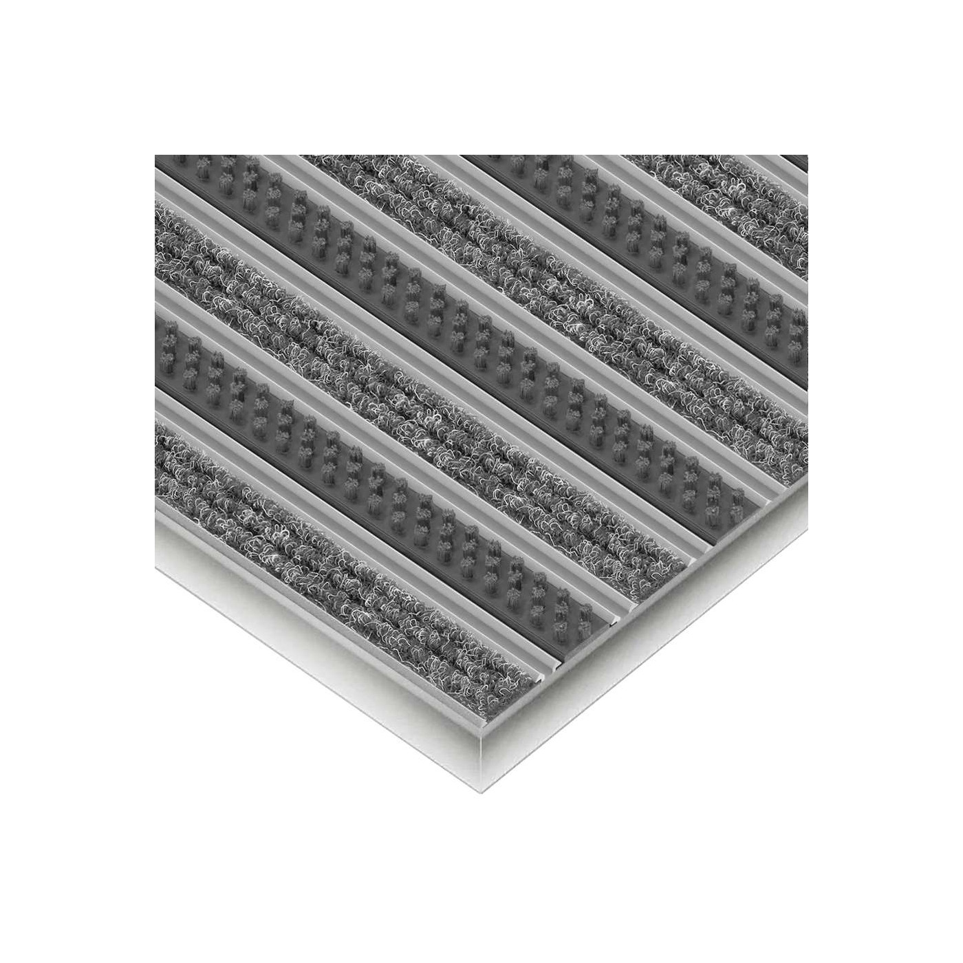 Tapis d’entrée en aluminium Clean Ryps - Scrub sur mesure - boutique en ligne BP Techem
