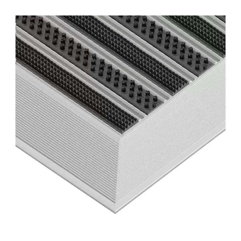 Tapis d’entrée encastrable Clean Rubber - Scrub sur mesure - boutique en ligne BP Techem