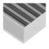 Tapis d’entrée encastrable Clean Rubber - Scrub sur mesure - boutique en ligne BP Techem