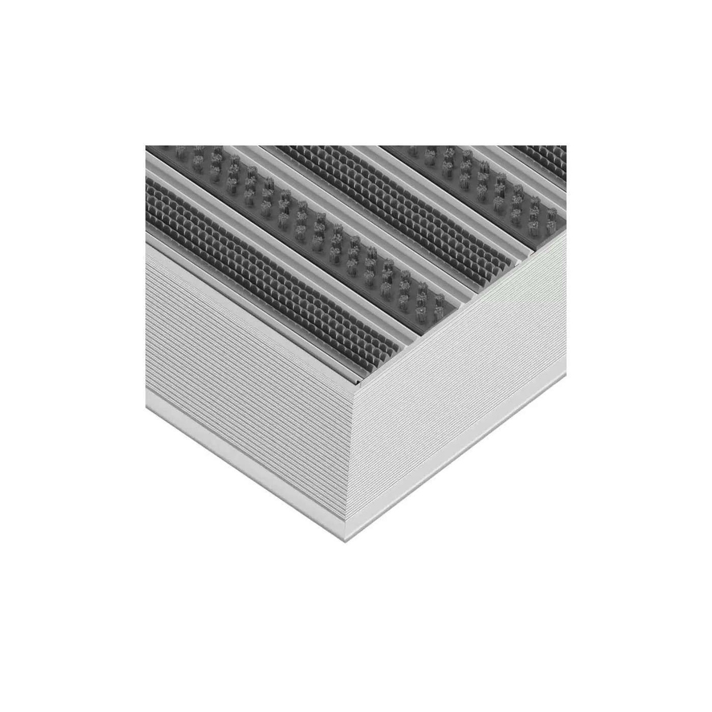 Tapis d’entrée encastrable Clean Rubber - Scrub sur mesure - boutique en ligne BP Techem