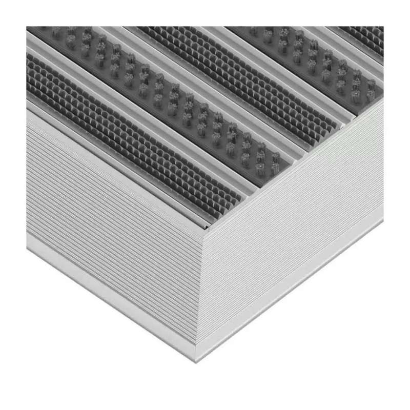 Tapis d’entrée encastrable Clean Rubber - Scrub sur mesure - boutique en ligne BP Techem