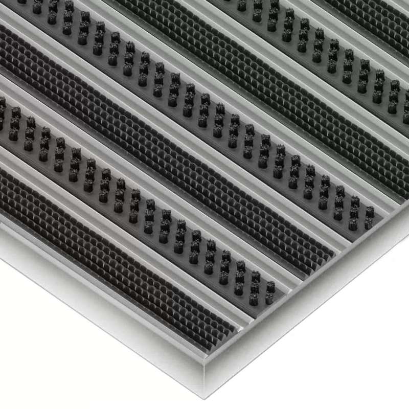 Tapis d’entrée encastrable Clean Rubber - Scrub sur mesure - boutique en ligne BP Techem