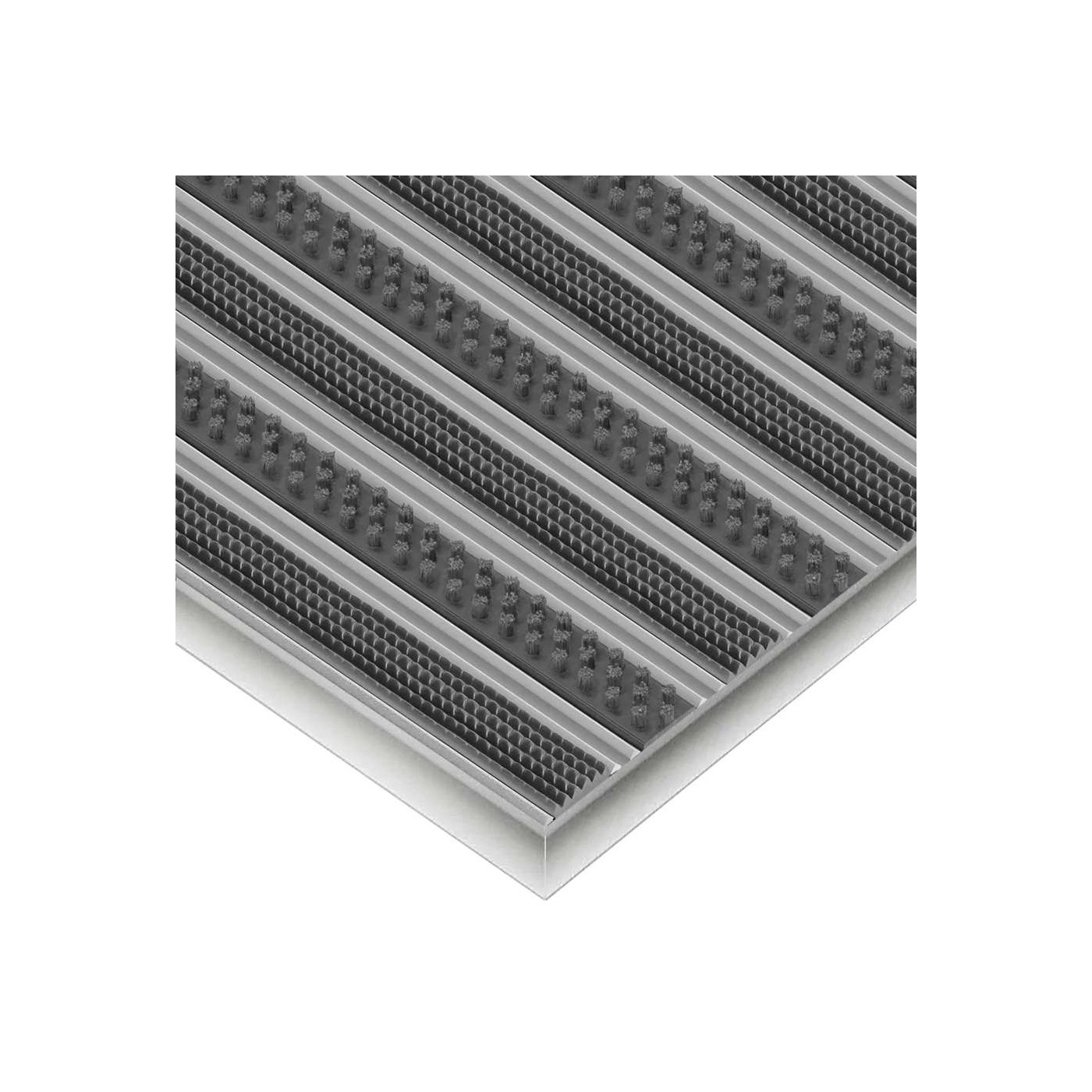 Tapis d’entrée encastrable Clean Rubber - Scrub sur mesure - boutique en ligne BP Techem
