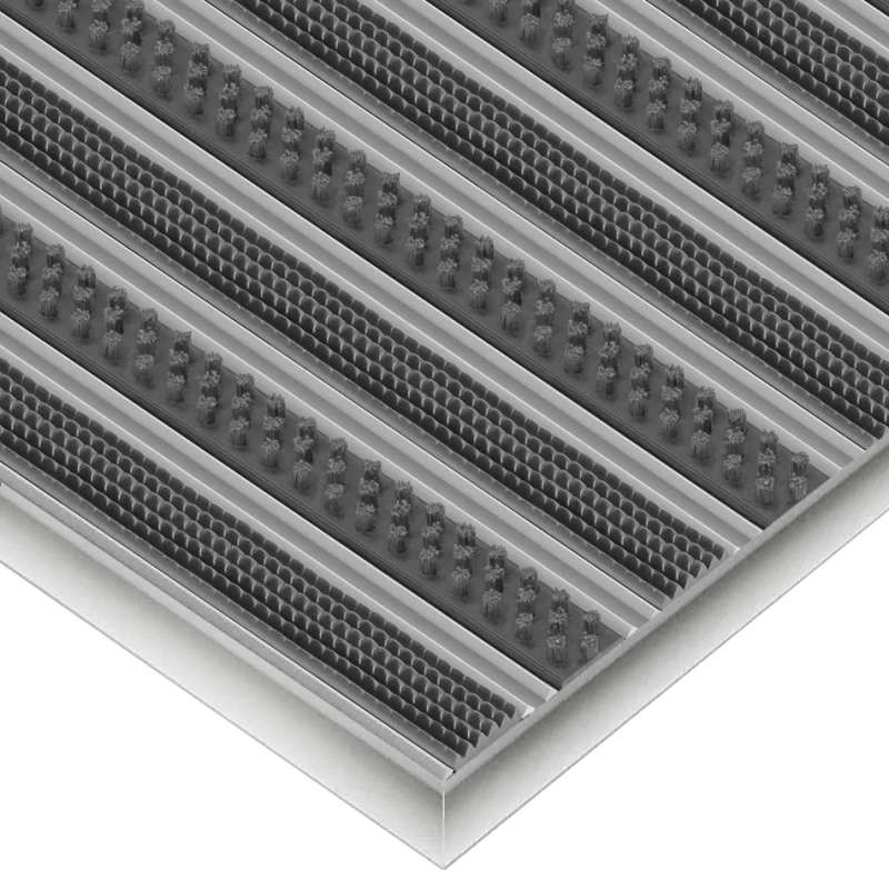 Tapis d’entrée encastrable Clean Rubber - Scrub sur mesure - boutique en ligne BP Techem