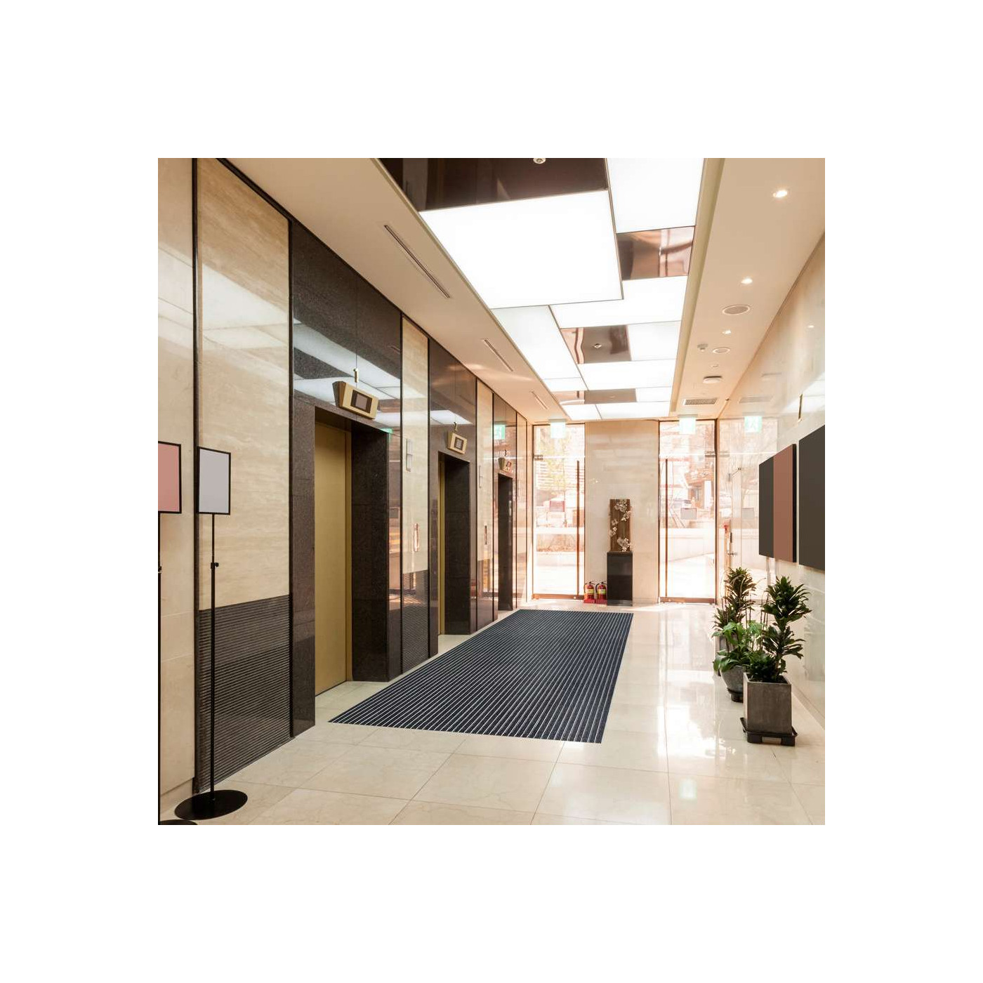 Paillasson d'intérieur Clean en reps, sur mesure - boutique en ligne BP Techem