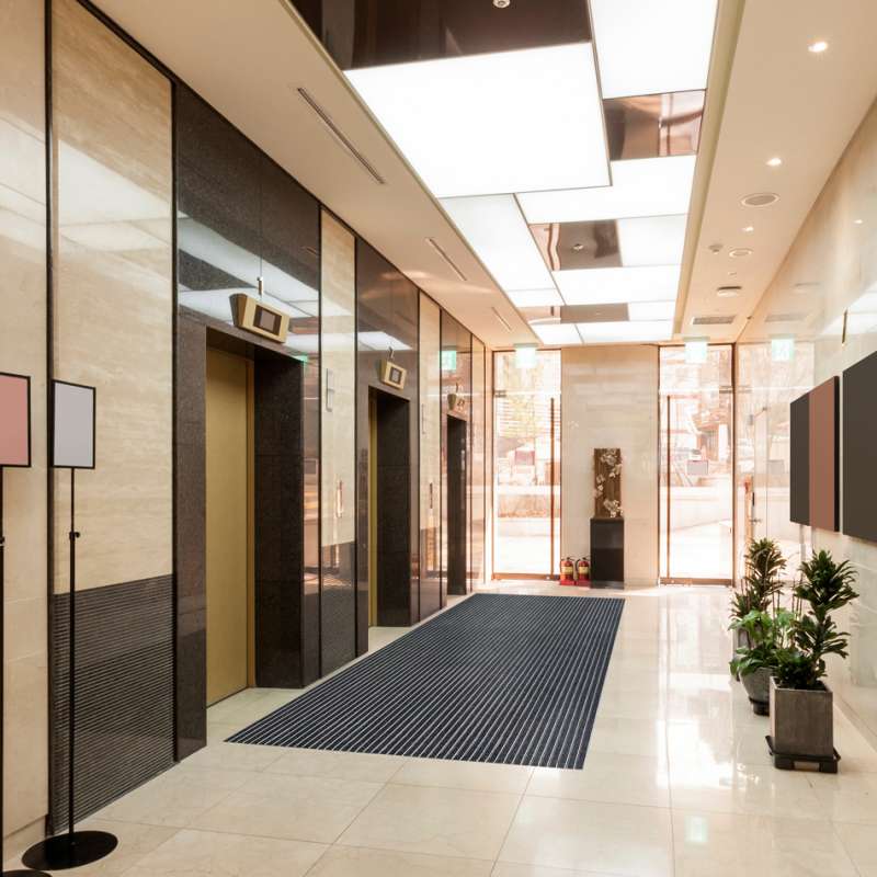 Paillasson d'intérieur Clean en reps, sur mesure - boutique en ligne BP Techem