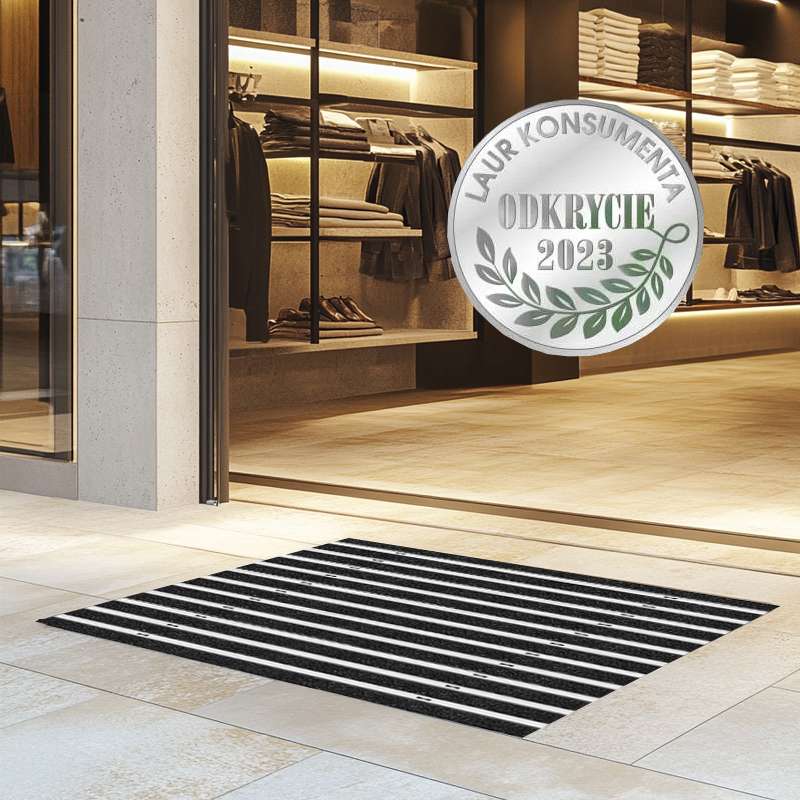 Paillasson d'intérieur écologique Clean ECO Ryps 80 x 100 cm - boutique en ligne BP Techem