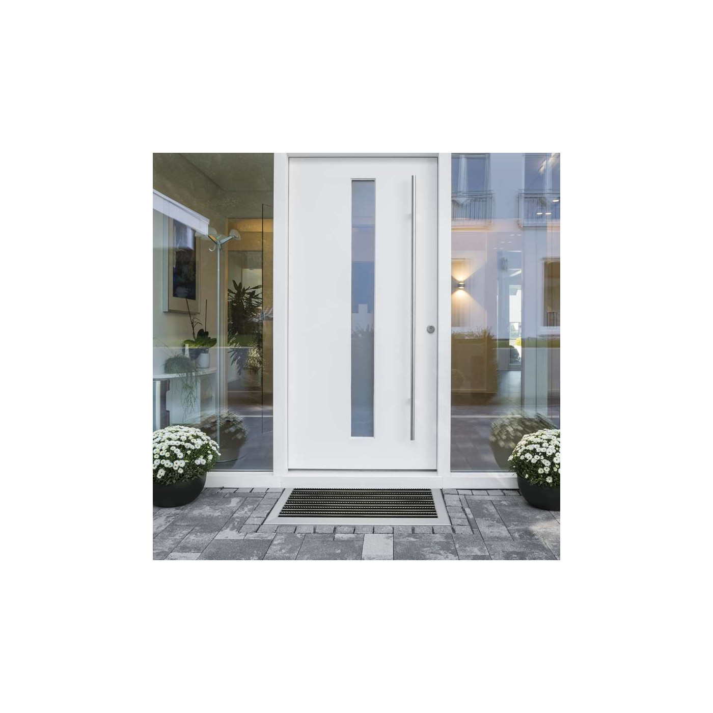 Paillasson en aluminium « Clean rubber » 40 x 60 cm - boutique en ligne BP Techem