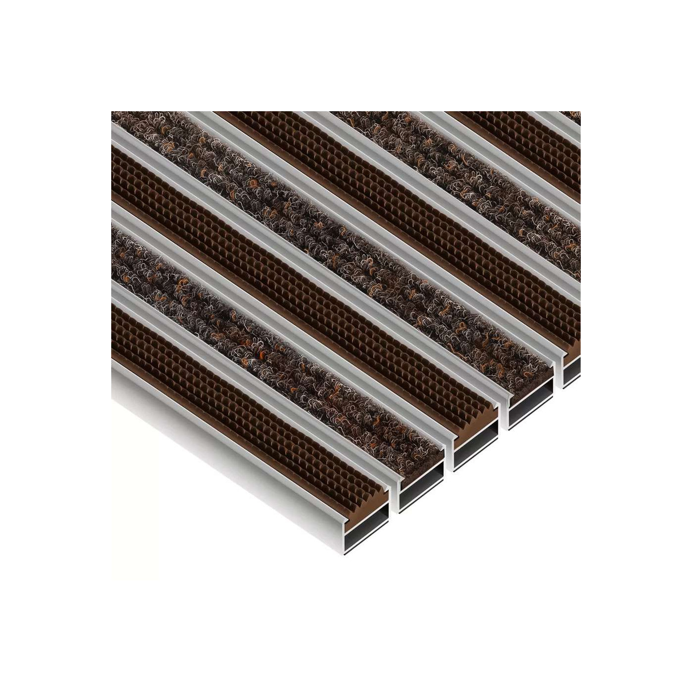 Tapis d’entrée Clean en reps - caoutchouc sur mesure - boutique en ligne BP Techem