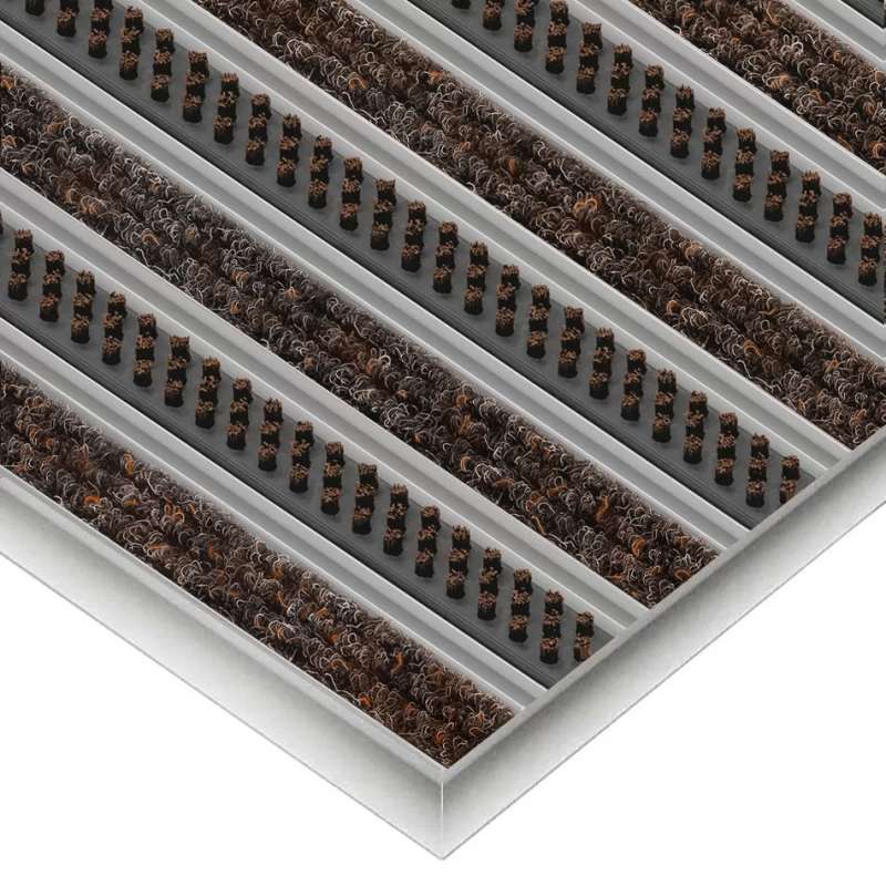 Tapis d’entrée en aluminium Clean Ryps - Scrub sur mesure - boutique en ligne BP Techem