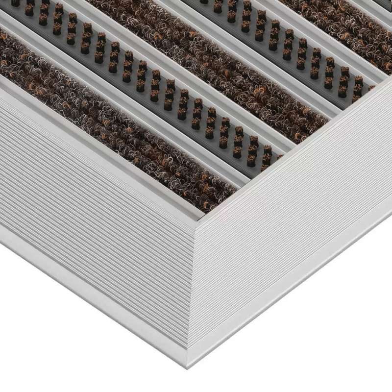 Tapis d’entrée en aluminium Clean Ryps - Scrub sur mesure - boutique en ligne BP Techem