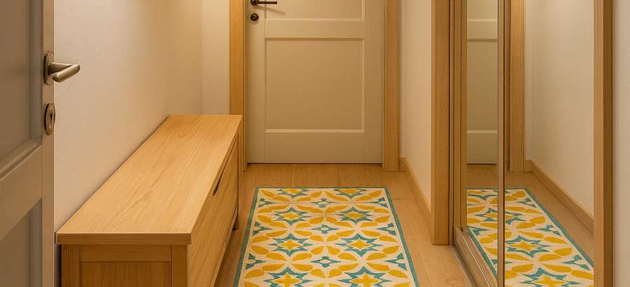 Un couloir étroit : 5 conseils pratiques et sources d'inspiration