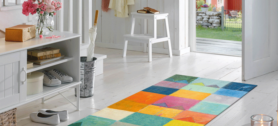 Un paillasson design pour le couloir : la nouvelle tendance en matière de décoration d'intérieur.